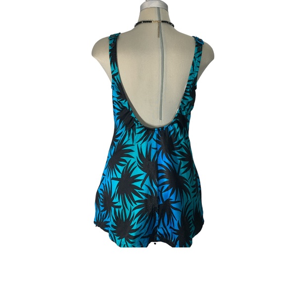 Máxime Of Hollywood Blue and Black Swimming Suite - Picture 5 of 9